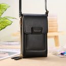 Bolsas femininas carteiras de couro macio com tela de toque(Bolsa criativa, auxilia na prevenção de roubos)