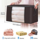 Bolsa organizacional de armazenamento de roupa(90L ,ótima capacidade/ 4 unidades)