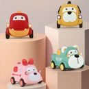 Carro para bebês, macio (Carrinho de brinquedo super fofo)