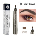 Caneta de sobrancelha microblading ponta de garfo à prova d 'água (Potencialize seu olhar)