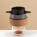 Filtro de café portátil,reutilizável, bojo de aço inoxidável para gotejamento de café ( Economize muito durante o ano)