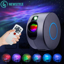 Projetor de céu estrelado de galáxia a laser (Projetor  giratório, luz noturna LED colorida sua casa