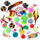 Conjunto de acessórios para interação de gatos ,túnel e brinquedos para animais de estimação.