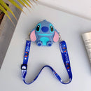 Bolsinha infantil  de silicone(Vários temas)