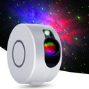 Projetor de céu estrelado de galáxia a laser (Projetor  giratório, luz noturna LED colorida sua casa