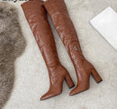 Botas de Cano longo Zara Freya