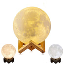 Lâmpada da lua Recarregável , multi color (Deixe seu espaço aconchegante)