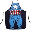 Avental de cozinha sexy engraçados e divertidos  tema super heroí entre outros