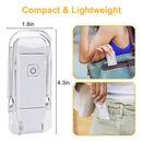 Clip Iluminy, luz  portátil para livros ,recarregável led usb, com brilho ajustável