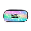 Estojo escolar 3D NOW UNITED , (Bolsa escolar ,bolsa de cosméticos )