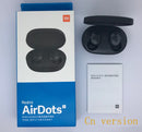Fone de ouvido XIAOMI sem fio com microfone para controle de voz (Xiaomi Redmi Airdots Bluetooth 5.0)