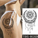 Tatuagem sexy  temporárias adesivo à prova d 'água (Vários estilos)