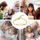 Pulseiras Vnox (Com Nome Do Bebê / Não Alérgico de Aço Inoxidável)