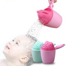 Pote infantil  de banho para auxiliar lavar os cabelos