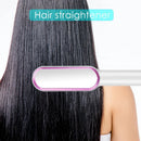 Escova de alisamento de cabelo profissional de cerâmica alisamento elétrico( Ganhe tempo e economize dinheiro com essa escova alisadora)