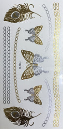 Tatuagem estilosa, tatoo temporarária de verão ( 1 peça )