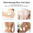 Massageador elétrico de pescoço e pulsação 6 modos de controle