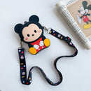 Bolsinha infantil  de silicone(Vários temas)