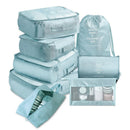 Conjunto de Bolsas e sacos organizadores para viagens 6/7/8 unidades(Para viagens e organização do lar)