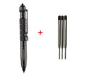 Caneta de autodefesa portátil de aço( Kit de sobrevivência, quebra vidro ,lesionar)