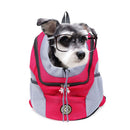 Mochila de passeio para pet com abertura frontal estilo canguru