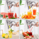 Espremedor de suco manual(Liga de alumínio de pressão para laranja, limao, melancia etc..)