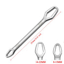 Chave de torque universal chave de torque ajustável 8-22 mm(Para bicicletas,motocicleta,reparo de automóveis ,ferramenta multifuncional)