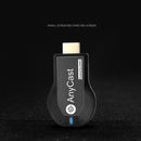Anycast Chromecast(Receptor de de TV e tela WiFi sem fio 1080P compatível com HDMI TV Stick M2 )