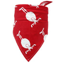 Bandana xadrez estilosa para cachorros pequenos e de médio porte