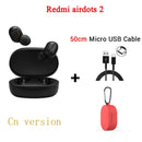 Fone de ouvido XIAOMI sem fio com microfone para controle de voz (Xiaomi Redmi Airdots Bluetooth 5.0)