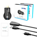 Anycast Chromecast(Receptor de de TV e tela WiFi sem fio 1080P compatível com HDMI TV Stick M2 )