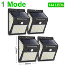 LED luz solar lâmpada solar externa com sensor de movimento(Mais economia e mais segurança)