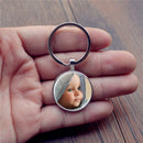 Chaveiro pingente de fotos personalizadas(Carregue a foto de quem você ama com esse chaveiro personalizado)