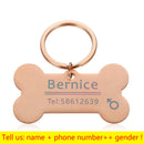 Pingente de Coleira personalizado de identificação caes e gatos(Deixe registrado o nome e seu telefone na coleira do seu pet)