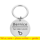 Pingente de Coleira personalizado de identificação caes e gatos(Deixe registrado o nome e seu telefone na coleira do seu pet)