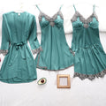 Conjunto de pijama completo com 5 peças ( Presente completo)