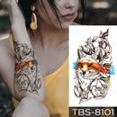 Tatuagem sexy  temporárias adesivo à prova d 'água (Vários estilos)