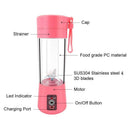 Mini liquidificador portátil elétrico, USB (Leve uma alimentação saudável por onde vc for)