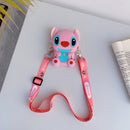 Bolsinha infantil  de silicone(Vários temas)
