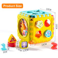 Brinquedos para bebês,Cube interativo ou Musical (Brinquedo  Montessori )