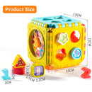 Brinquedos para bebês,Cube interativo ou Musical (Brinquedo  Montessori )