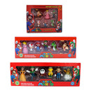 Super Mario Bros PVC Action Figure( Brinquedo e item de colecionador/6 unidades  3-7 cm )