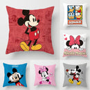 Capa de almofada do Mickey Mouse, Minnie  ( 45x45cm )