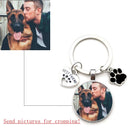 Chaveiro PET personalizado,pingente de cristal mini chaveiro de coração