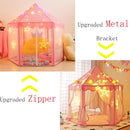 Tenda portátil infantil ,  vários modelos meninas e meninos/ luzes opcional  (Seus filhos vão amar essa casinha  )