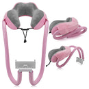 Suporte para celular ,almofada em forma de U (Tenha mais conforto quando estiver conectado)