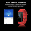Pulseira esportiva bluetooth para detecção inteligente de freqüência cardíaca oxigênio no sangue( à prova d'água)