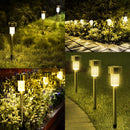 Lampada SOLAR de jardim, ar livre, canteiros(Decore seu quintal sem gastar com energia/12 unidades)