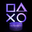 Lâmpada noturna 3D Gamer ( Vários temas)
