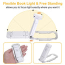 Clip Iluminy, luz  portátil para livros ,recarregável led usb, com brilho ajustável